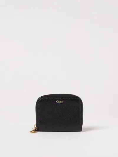 CHLOÉ WALLET CHLOÉ WOMAN COLOR BLACK,G48085002