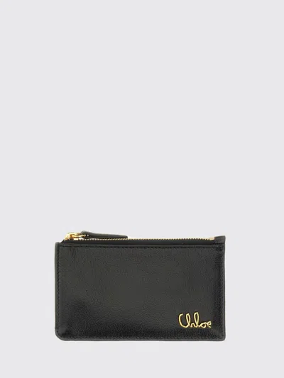 Chloé Wallet  Woman Color Black