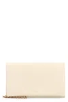Chloé Wallet On Chain  Spin In Leather In Sand