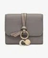 Chloé Wallet With Charm In Gray