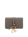 Chloé Women Alphabet Wallet In Brown