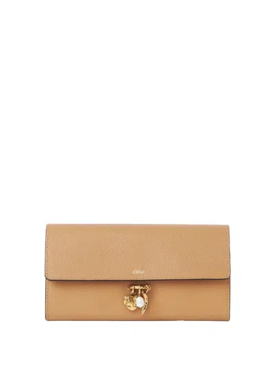 Chloé Chloè Wallets Beige In Sand