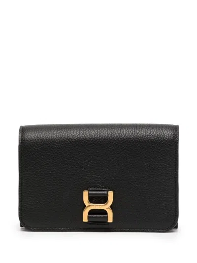 Chloé Chloè Wallets In Black