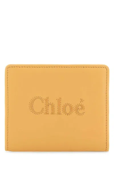 Chloé Chloe Wallets In Honeygold