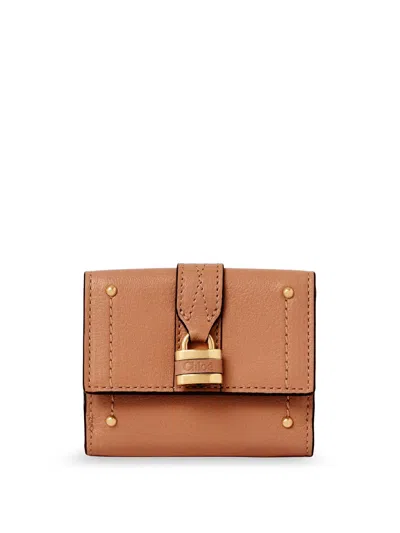 Chloé Wallets Mustang Brown