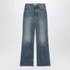 Chloé Washed-effect Flared Jeans In Blue