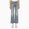 CHLOÉ CHLOÉ WASHED-EFFECT CROPPED DENIM JEANS