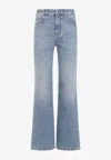 Chloé Washed-out Straight-leg Jeans In Blue
