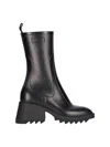 Chloé Black Betty Boots In Black