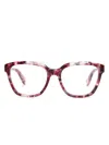 Chloé Wayfarer-frame Glasses In Pink