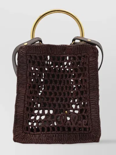 Chloé Weave Strap Tote Bag