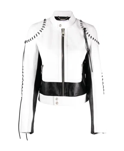 Chloé Whipstitch-detailing Leather Jacket