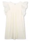 CHLOÉ WHITE BRODERIE ANGLAISE COTTON DRESS