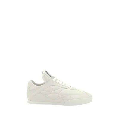 Chloé White Calf Leather Bos Taurus Low Top Women's Sneakers