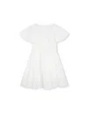 CHLOÉ WHITE COTTON DRESS WITH STARS