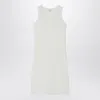 Chloé White Cotton Knit Dress In White
