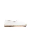 Chloé Pary Leather Espadrilles In White