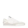 Chloé Kick Suede And Recycled Tissue Sneakers In White