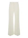 Chloé White Flared Trousers In White