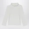 Chloé White Jersey With Ruffled Collar In White