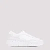 Chloé Nama Embroidered Suede And Recycled Mesh Sneakers In White