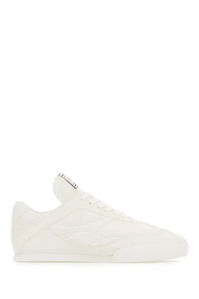 Chloé White Leather Kick Sneakers