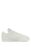 Chloé Chloe White Leatherchloâ踢运动鞋 In White