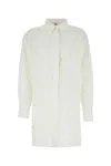 Chloé Chloe Women White Linen Patricia Chloe X Eres Oversize Shirt In White