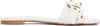 Chloé Marcie Sandals In Leather In 122 Eggshell