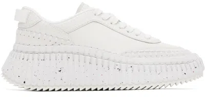 Chloé Nama Sneakers In White