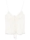 Chloé Ruffled Tie-front Silk-chiffon Top