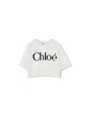 Chloé Logo-print Sweatshirt In White