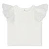 Chloé White T-shirt For Baby Girl In White