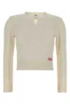 Chloé Chloe White Wool Blend Sweater In Neutral