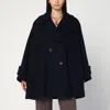 Chloé Double Breasted Wool Coat Coats And Trench Coats Blue