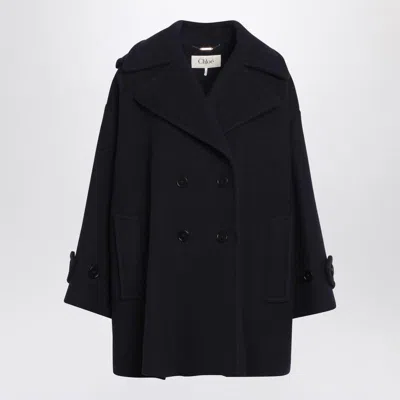 CHLOÉ CHLOÉ WIDE DOUBLE-BREASTED COAT