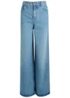 Chloé Chloe Wide-leg Denim Jeans In Denim