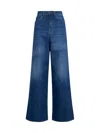 Chloé Wide-leg Denim Jeans In Blue