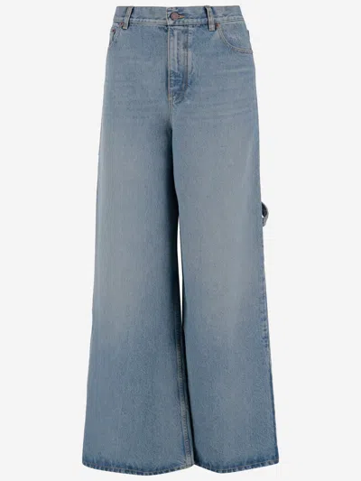 CHLOÉ WIDE-LEG, HIGH-WAISTED JEANS
