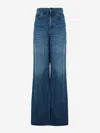Chloé Rigid High-rise Wide-leg Jeans
