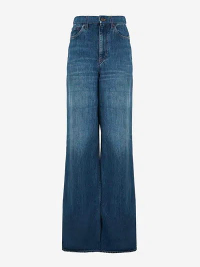 CHLOÉ CHLOÉ WIDE LEG JEANS