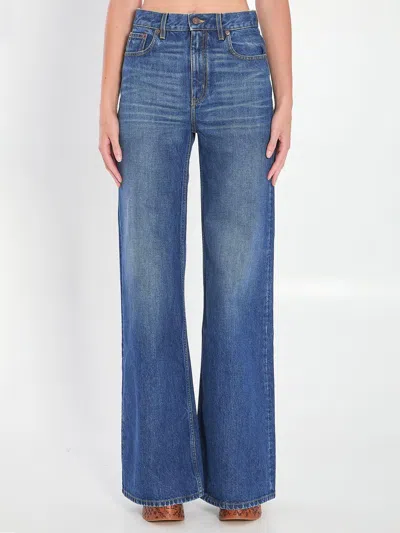 CHLOÉ WIDE-LEG JEANS