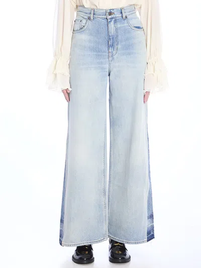 Chloé Wide-leg Jeans In Blue