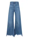 Chloé Wide-leg Jeans In Blue