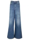 Chloé Wide-leg Jeans In Blue