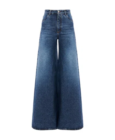Chloé Wide-leg Jeans In Blue