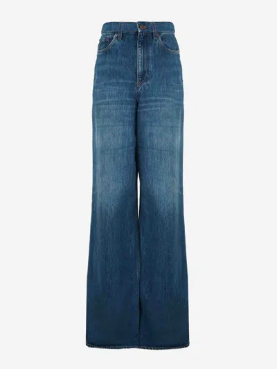 CHLOÉ CHLOÉ WIDE LEG JEANS