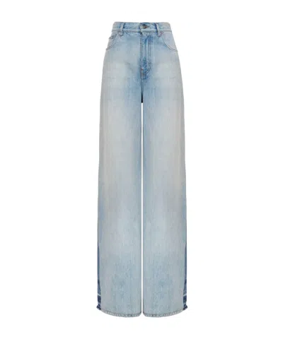 Chloé Wide-leg Jeans In Blue