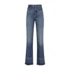 Chloé Chloe Wide Leg Jeans Women In Blue
