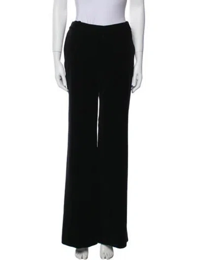 Pre-owned Chloé Wide Leg Pants In Blue